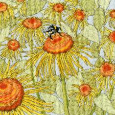 XFY2 Counted cross stitch kit "Sunflower Garden"