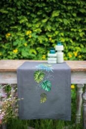PN-0188625 Vervaco Runner "Botanical leaves"