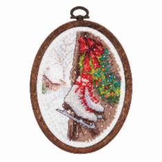 M-503 Counted cross stitch kit series "Preparing for the Holidays"