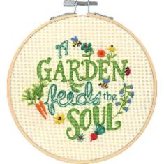 72-76295 Satin stitch kit DIMENSIONS "Garden Verse"