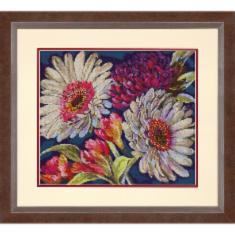 70-35399 Counted cross stitch kit DIMENSIONS "Fabulous Floral"