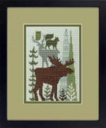 70-65215 Counted cross stitch kit DIMENSIONS "Forest Folklore"
