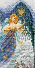M-507 Counted cross stitch kit "Fairy of winter"
