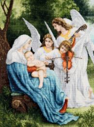 M-463 Counted cross stitch kit "Lullaby"