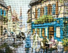 M-494 Counted cross stitch kit "Unexpected meeting"