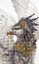 M-521 Counted cross stitch kit "Griffin"