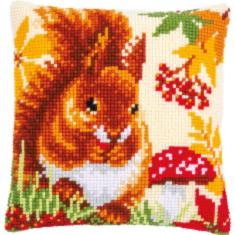  PN-0197334 Cross stitch kit (cushion) Vervaco Squirrel