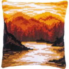 PN-0199420 Cross Stitch Kit (Pillow) Vervaco Bird Seascape