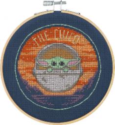 72-76912 Star Wars DIMENSIONS Cross Stitch Kit with Hoops