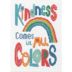 70-65216 Cross stitch kit "Kindness colors" DIMENSIONS