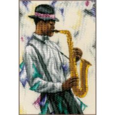  PN-0202489 Cross stitch kit LanArte Swinging to the music