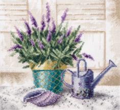 Cross-stitch kit Charivna Myt M-546 Lilac sketch