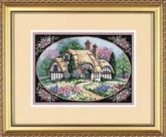 06710 DIMENSIONS cross stitch kit Enchanted Cottage • "Enchanted Cottage"