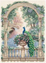 35110 Cross stitch kit DIMENSIONS Majestic Peacock • Majestic Peacock