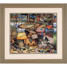 35088 Cross Stitch Kit, 28*38cm, Max In The Adirondacks DIMENSIONS