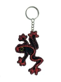  BP-374 Set for making a brooch - Crystal Art Frog key ring