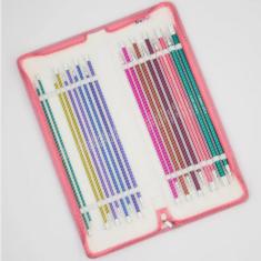 47440 Set of straight needles Zing KnitPro Grande, needle length 25 cm