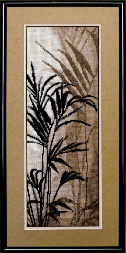 Набор для вышивки крестиком Чарівна Мить №439 Триптих "Пальмовые листья"  . Catalog. Kits