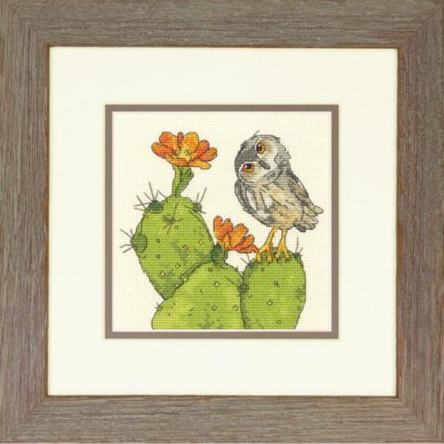 70-65184 Набор для вышивания крестом DIMENSIONS Prickly Owl "Колючая сова". Catalog. Kits