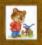 BT-017 Counted cross stitch kit Crystal Art "Prize for teddy-bear"