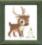 BT-025 Counted cross stitch kit Crystal Art "Forest walk"