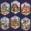 08785 COunted cross stitch kit DIMENSIONS "Christmas Village Ornaments"
