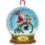 70-08903 Counted cross stitch kit DIMENSIONS "Love Snowglobe Christmas Ornament" 