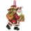 70-08912 Counted cross stitch kit DIMENSIONS "Santa with Bag Christmas Ornament"
