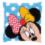 PN-0167234 Vervaco Cross Stitch Cushion Disney "Minnie Peek-a-boo"