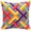 PN-0010865 Vervaco Long Stitch Cushion "Colourful diagonals on grey"