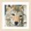 PN-0166758 Counted cross stitch kit LanArte "Wolf"