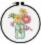 72-74550 Counted cross stitch kit DIMENSIONS "Summer Flower"