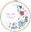 PN-0156333 Counted crossstitch kit with hoop Vervaco "Modern flowers"