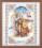BT-224 Counted cross stitch kit Crystal Art "Evening before Christmas"