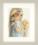 PN-0008175 (35122) Counted cross stitch kit LanArte "Girl with the flowered hat"