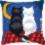 PN-0008598 Cross stitch kit (pillow) Vervaco " Cats in the night