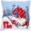 PN-0172808 Vervaco Cross Stitch Cushion "Christmas gnome skiing"