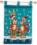 PN-0147503 Cross stitch kit (calendar-panel) Vervaco "Elk with scarves"