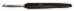 30812 Крючок алюминиевый с черной ручкой и серебряным наконечником KnitPro, 2.50 мм. Catalog. Knitting. Crotchets