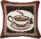Набор для вышивки подушки крестиком Чарівна Мить РТ-184 "Ароматный кофе"  . Catalog. Kits
