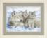 13130 Набор для вышивания крестом DIMENSIONS Mother Wolf and Pups "Волчица и волчата". Catalog. Kits