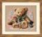 35236 Набор для вышивания крестом DIMENSIONS Teddy & Kittens "Тедди и котята". Catalog. Kits