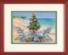 70-08832 Набор для вышивания крестом DIMENSIONS Christmas On The Beach "Рождество на  пляже". Catalog. Kits