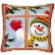PN-0008519 Набор для вышивания крестом (подушка) Vervaco Happy Snowman "Веселый снеговик". Catalog. Kits