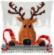 PN-0148051 Набор для вышивания крестом (подушка) Vervaco Reindeer with a Red Scarf "Олень в красном шарфе I". Catalog. Kits