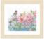 PN-0156946 Набор для вышивки крестом LanArte Wren and Pink Flowers "Королек и розовые цветы". Catalog. Kits