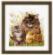 PN-0156114 Набор для вышивки крестом Vervaco Cat family "Кошачья семья". Catalog. Kits