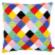 PN-0156326 Набор для вышивания гладью (подушка) Vervaco Colourful Diamonds "Разноцветные квадраты". Catalog. Kits
