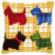 PN-0150016 Набор для вышивания крестом (подушка) Vervaco Colourful doggies with bow "Красочные Скотти". Catalog. Kits