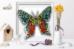 Б-100 Набор для вышивки бисером на прозрачной основе "3-D Бабочка Chrysiridia Madagascarensis". Catalog. Kits